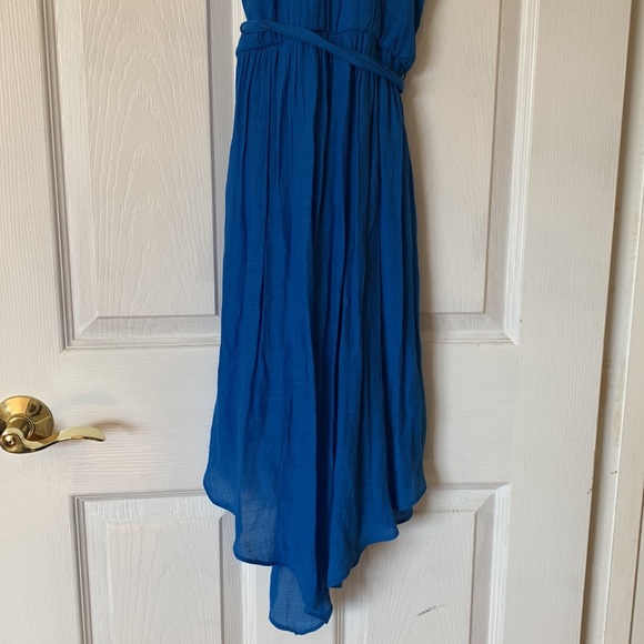 Beautiful summer dress in a royal blue - Picture 5 of 7